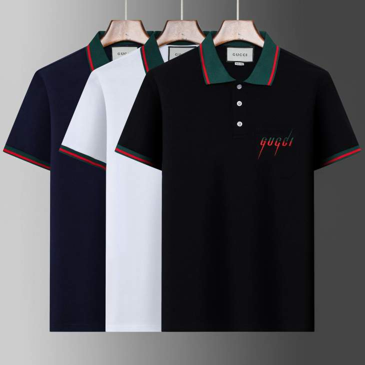 Picture of Gucci Polo Shirts Short _SKUGucciM-3XLgyx0527560